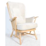 VINTAGE ERCOL BLONDE WINDSOR ARMCHAIR