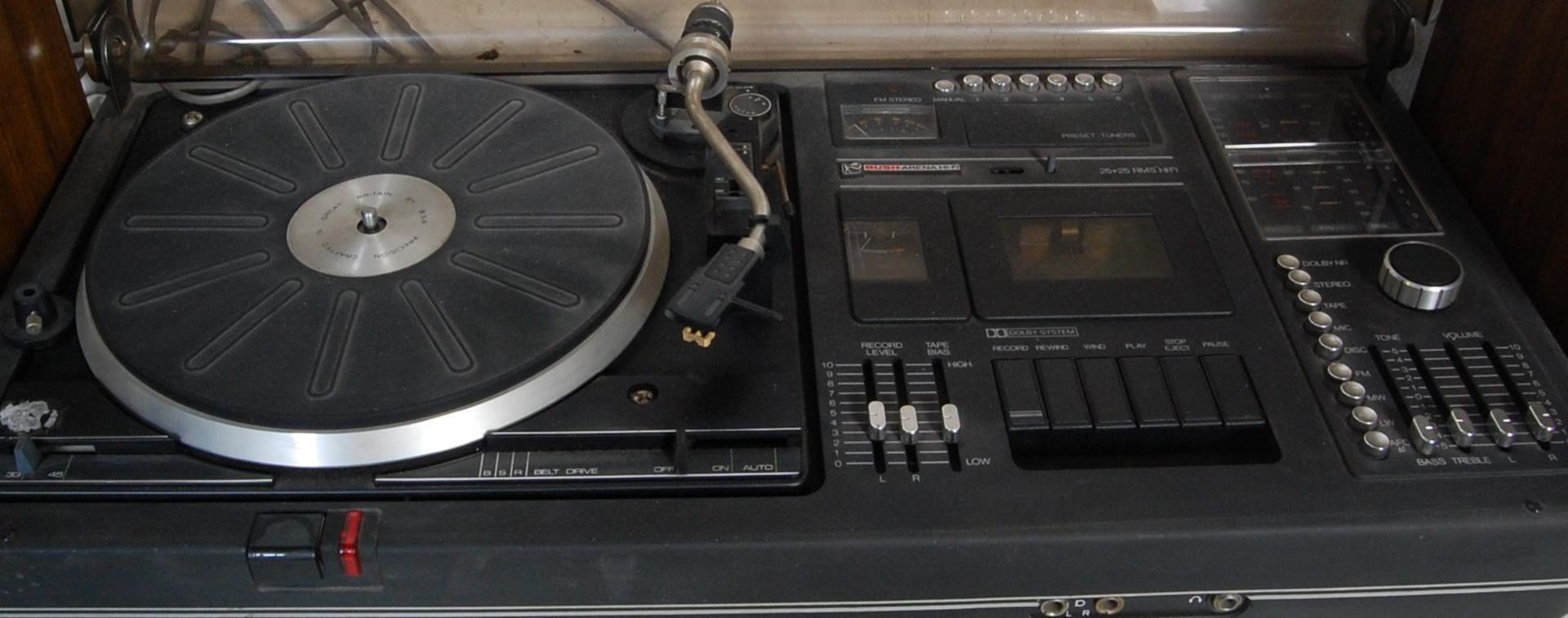 VINTAGE BUSH ARENA HIFI UNIT WITH BUSH SPEAKERS - Image 2 of 10