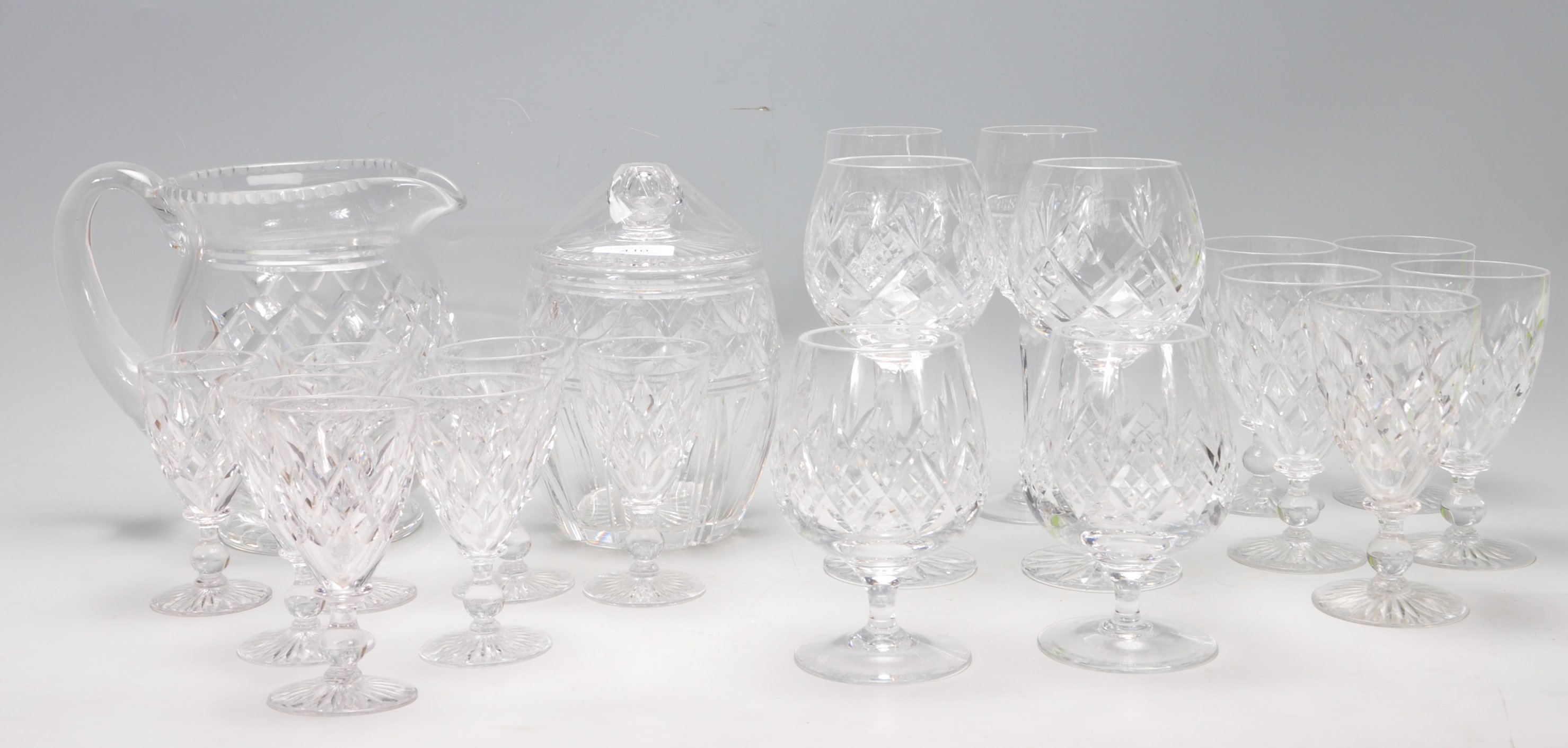 LARGE QUANTITY OF 20TH CENTURY STUART CRYSTAL WARE