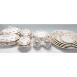 ANTIQUE VICTORIAN 19TH CENTURY DINNER SERVICE