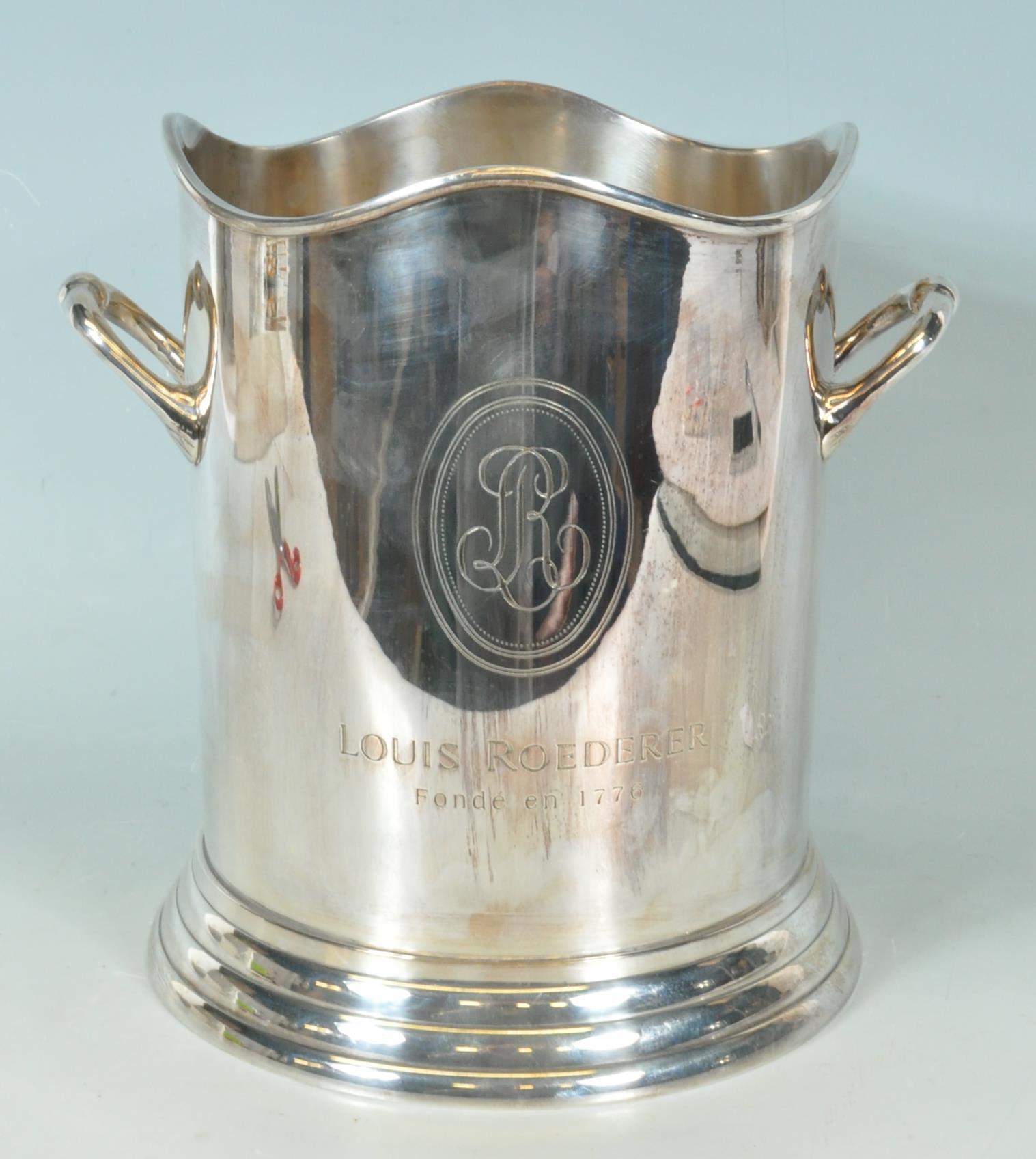 20TH CENTURY LOUIS ROEDERER CHAMPAGNE ICE BUCKET