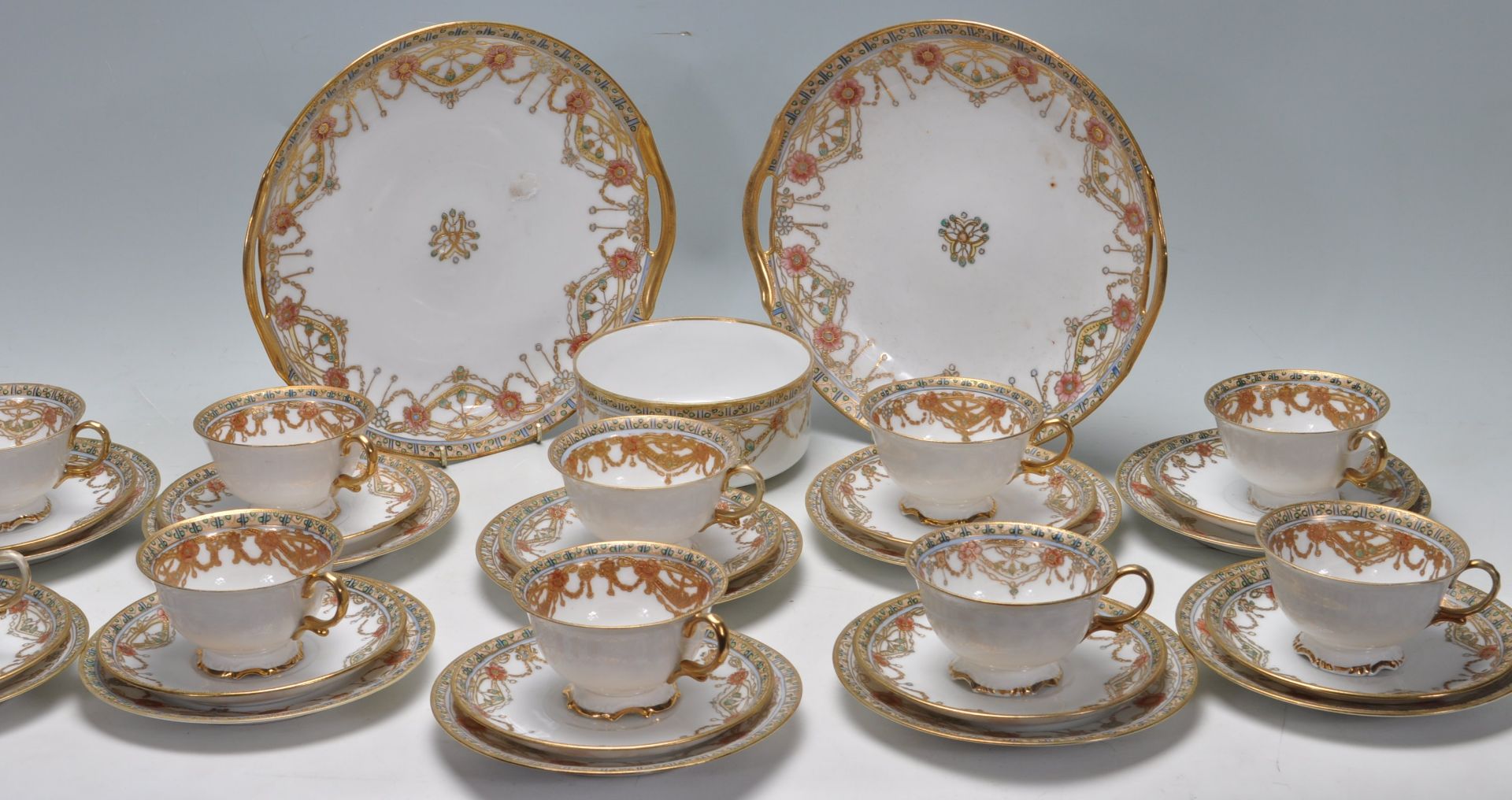 20TH CENTURY JAPANESE NORITAKE TEA SET