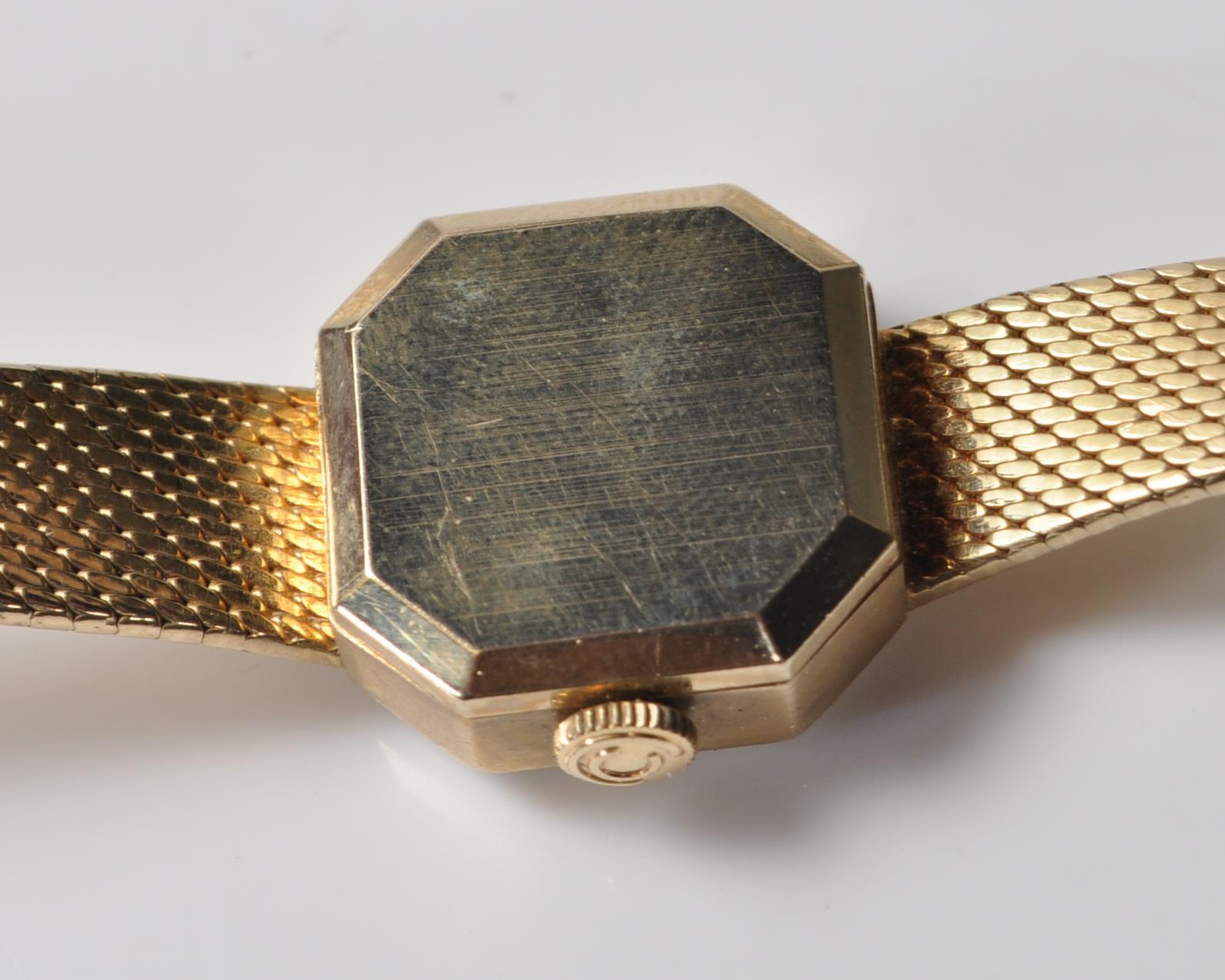 STAMPED 9CT GOLD CERTINA LADIES COCKTAIL WATCH - Image 6 of 9