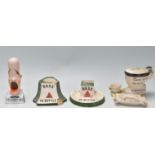 COLLECTION OF VINTAGE PUB ADVERTISING CERAMIC