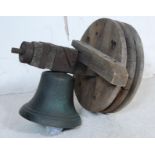 19TH CENTURY VICTORIAN BELL METAL CHURCH BELL