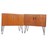 TWO 1970’S TEAK WOOD G-PLAN CABINETS