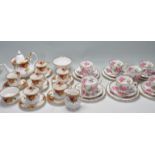 COLLECTION OF VINTAGE 20TH CENTURY CHINA TEA SERVICES