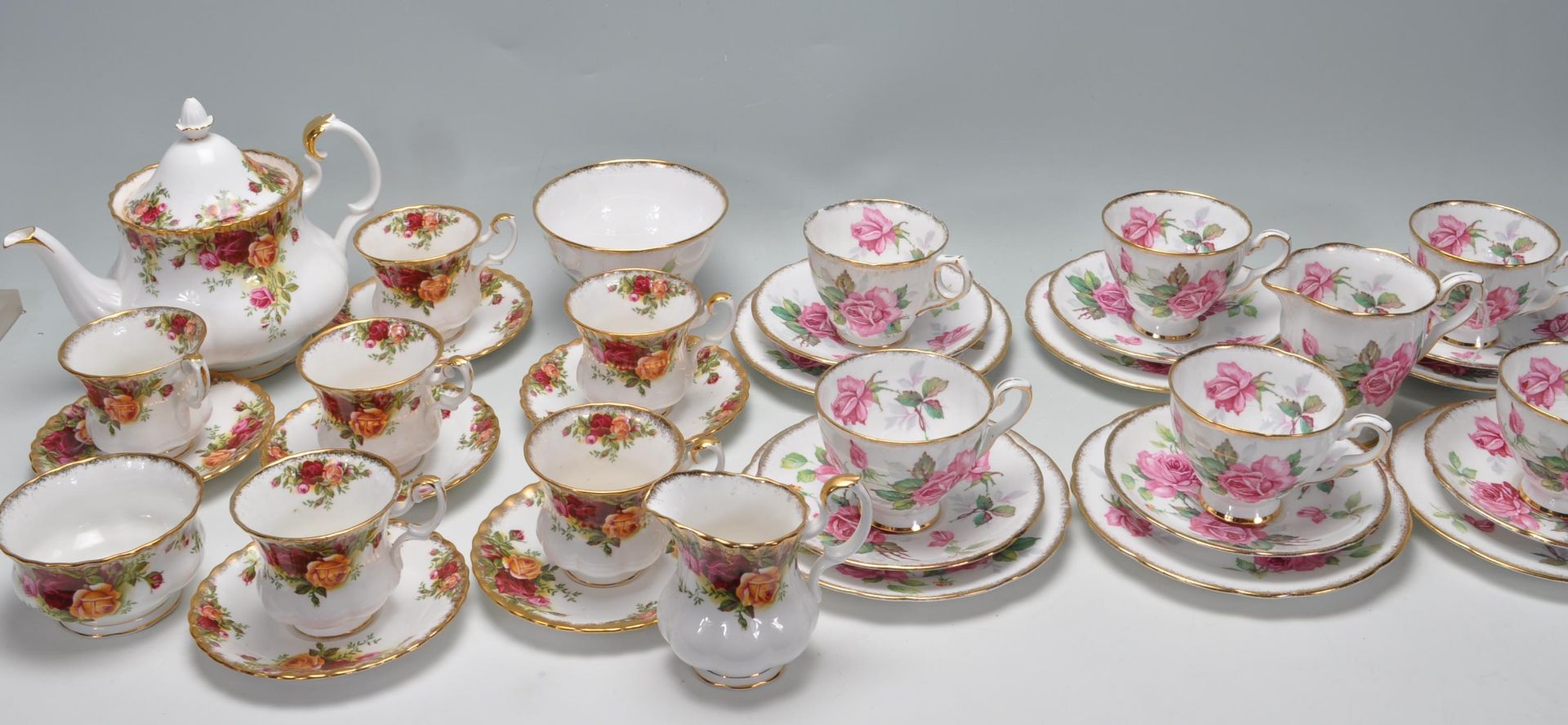 COLLECTION OF VINTAGE 20TH CENTURY CHINA TEA SERVICES