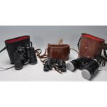 COLLECTION OF VINTAGE BINOCULARS