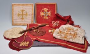 COLLECTION OF LATE 20TH CENTURY CHRISTIAN ECCLESIASTICAL ITEMS