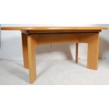 DANISH TEAK WOOD EXTENDING DINING TABLE BY SKOVBY