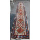 20TH CENTURY PERSIAN ISLAMIC RUNNER CARPET RUG