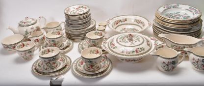 LARGE COLLECTION OF VINTAGE 20TH CENTURY INDIAN TREE DINNERWARE