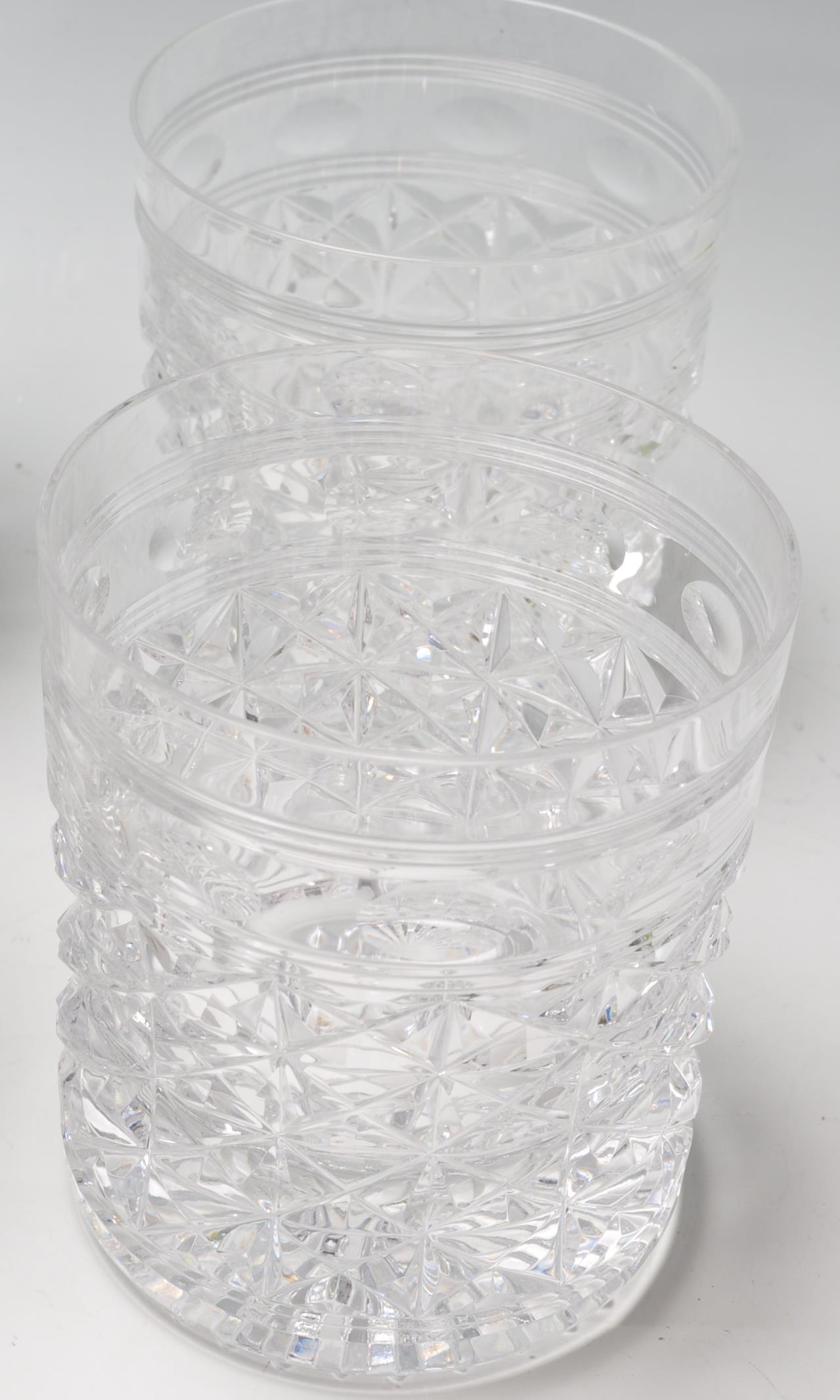 LARGE COLLECTION OF 20TH CENTURY CRYSTAL CUT GLASS LIDDED JARS - Image 8 of 9