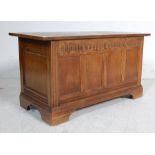 LARGE OAK COFFER