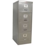 RETRO INDUSTRIAL FACTORY METAL FILING CABINET