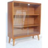 1960’S TEAK WOOD BOOKCASE CABINET