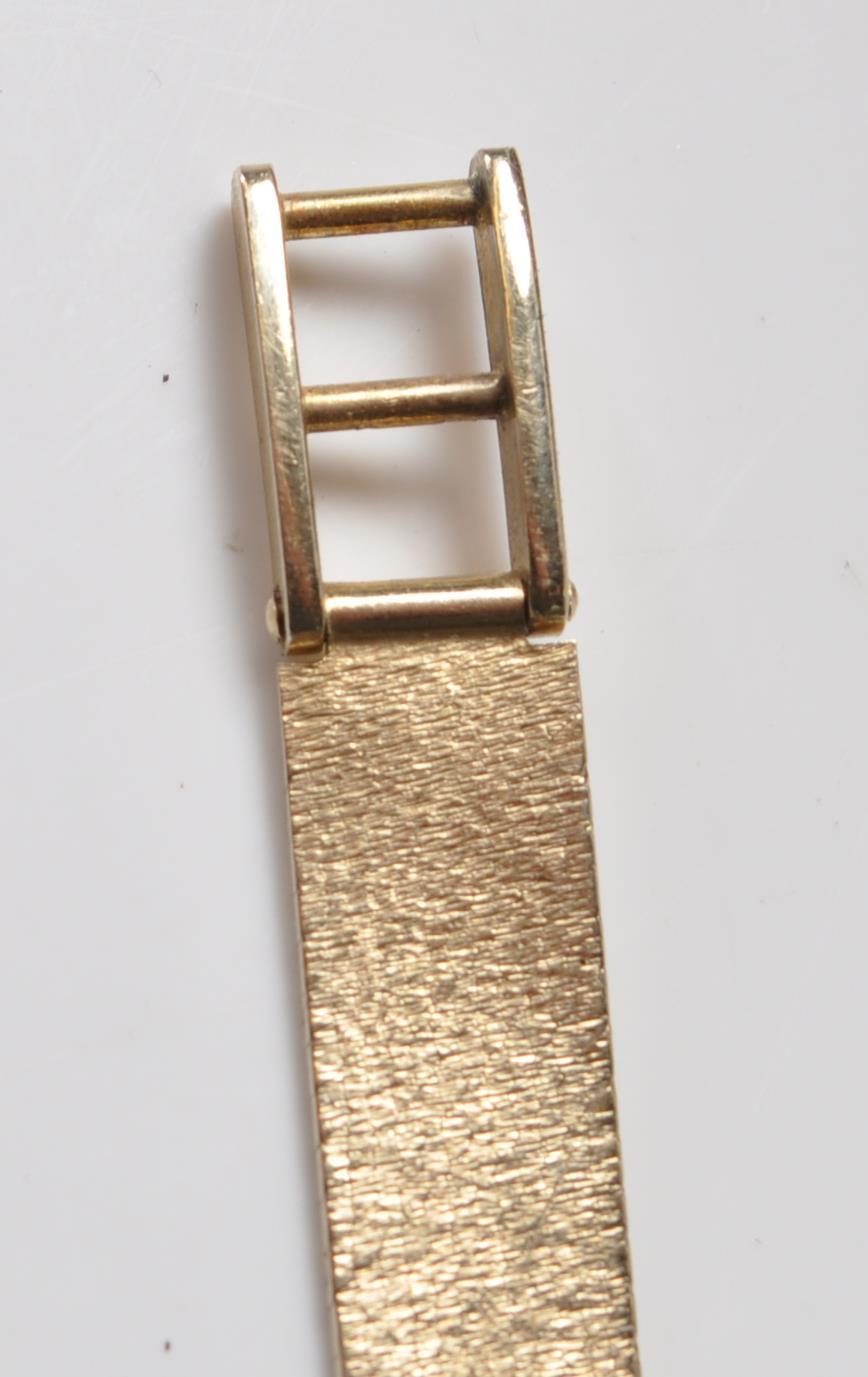 STAMPED 9CT GOLD CERTINA LADIES COCKTAIL WATCH - Image 3 of 9