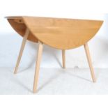 1960'S ERCOL BEECH AND ELM DINING TABLE