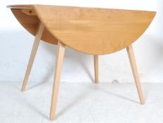 1960'S ERCOL BEECH AND ELM DINING TABLE