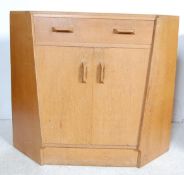 VINTAGE G PLAN CORNER CUPBOARD AND TELEPHONE TABLE