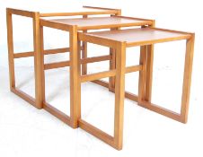 MID CENTURY DANISH INSPIRED G-PLAN TYPE NEST OF TABLES