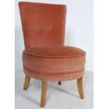 ART DECO 1950S STYLE BEDROOM CHAIR