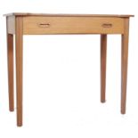 VINATGE RETRO DANISH INSPIRED TEAK WOOD CONSOLE TABLE