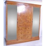 EARLY 20TH CENTURY WALNUT WARDROBE BY HEAL AND SON LONDON