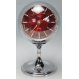 MID 20TH CENTURY JAPANESE PRESTA SPACE AGE PEDESTAL CLOCK