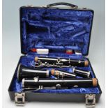 VINTAGE 20TH CENTURY BUNDY RESONITE CLARINET IN HARD CASE