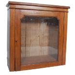 ANTIQUE 19TH CENTURY WALNUT BOOKCASE CABINET