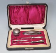 HALLMARKED STERLING SILVER MANICURE SET