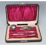 HALLMARKED STERLING SILVER MANICURE SET