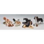 COLLECTION OF VINTAGE 20TH CENTURY DOG FIGURINES