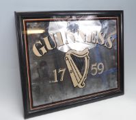 RETRO VINTAGE GUINNESS ADVERTISING MIRROR.