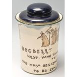 VINTAGE MID 20TH CENTURY ROYAL DOULTON DOGBERRY JAR