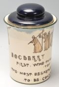 VINTAGE MID 20TH CENTURY ROYAL DOULTON DOGBERRY JAR