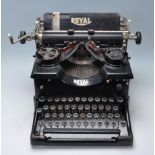 VINTAGE MID 20TH CENTURY ROYAL TYPEWRITER