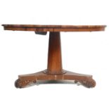 19TH CENTURY VICTORIAN MAHOGANY TILT TOP BREAKFAST TABLE