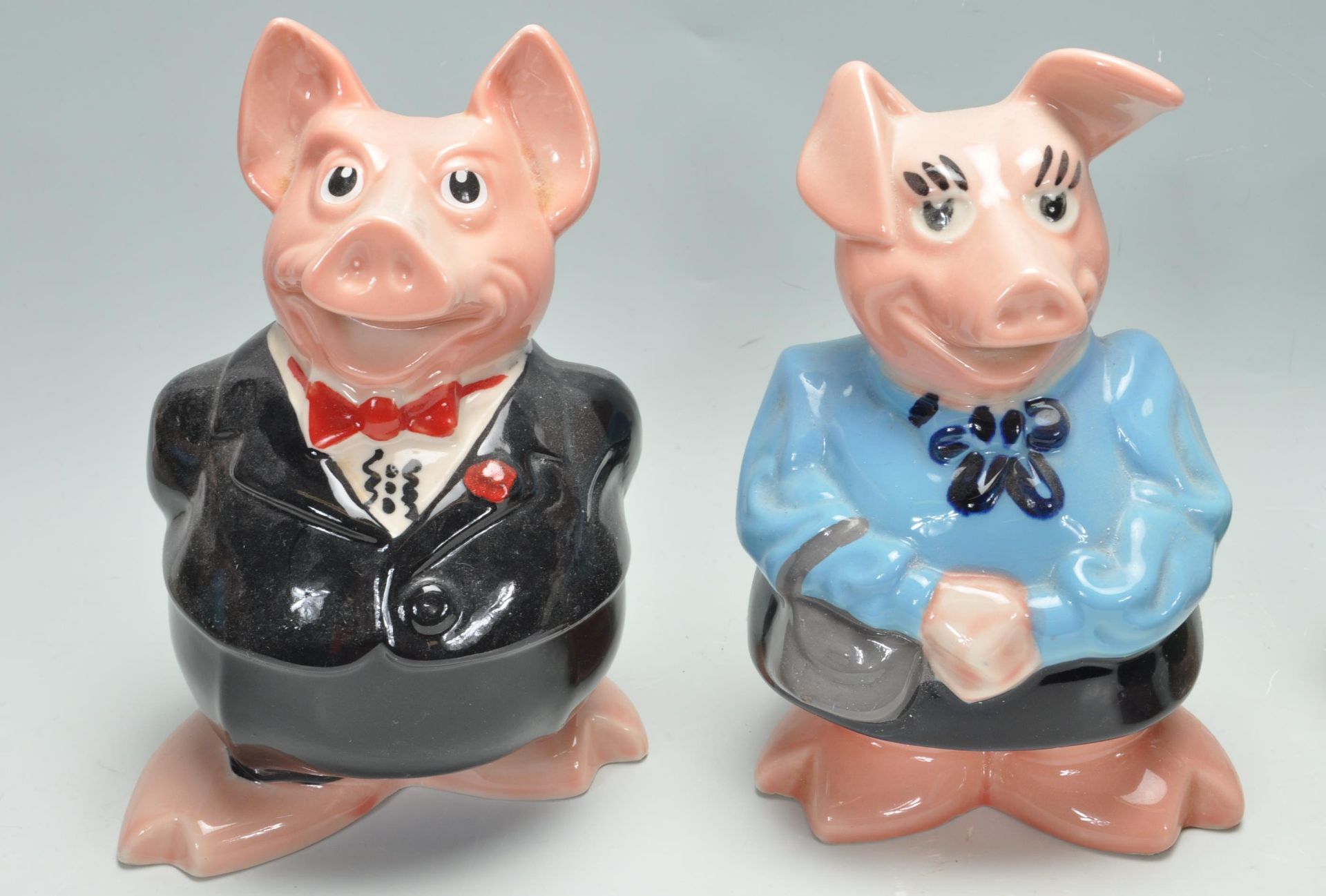 COLLECITON OF TEN VINTAGE LATE 20TH CENTURY CERAMIC NATWEST PIGS - Image 8 of 11