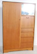 20TH CENTURY TEAK WOOD VENEER WARDROBE BY AVALON