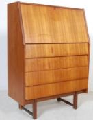 MID 20TH CENTURY DANISH INSPIRED TEAK WOOD BUREAU