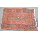 LARGE PERSIAN HERIZ WOOL FLOOR RUG CARPET