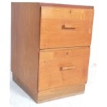 LATE 20TH CENTURY PLAYWOOD FILING CABINET