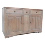 JACOBEAN REVIVAL OAK SIDEBOARD - DRESSER BASE