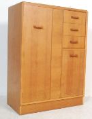 RETRO MID CENTURY LIGHT OAK G-PLAN WARDROBE / TALLBOY