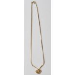 9 CT GOLD PENDANT NECKLACE