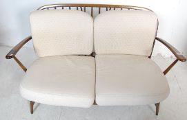 LUCIAN ERCOLANI - ERCOL WINDSOR PATTERN TWO SEAT SOFA