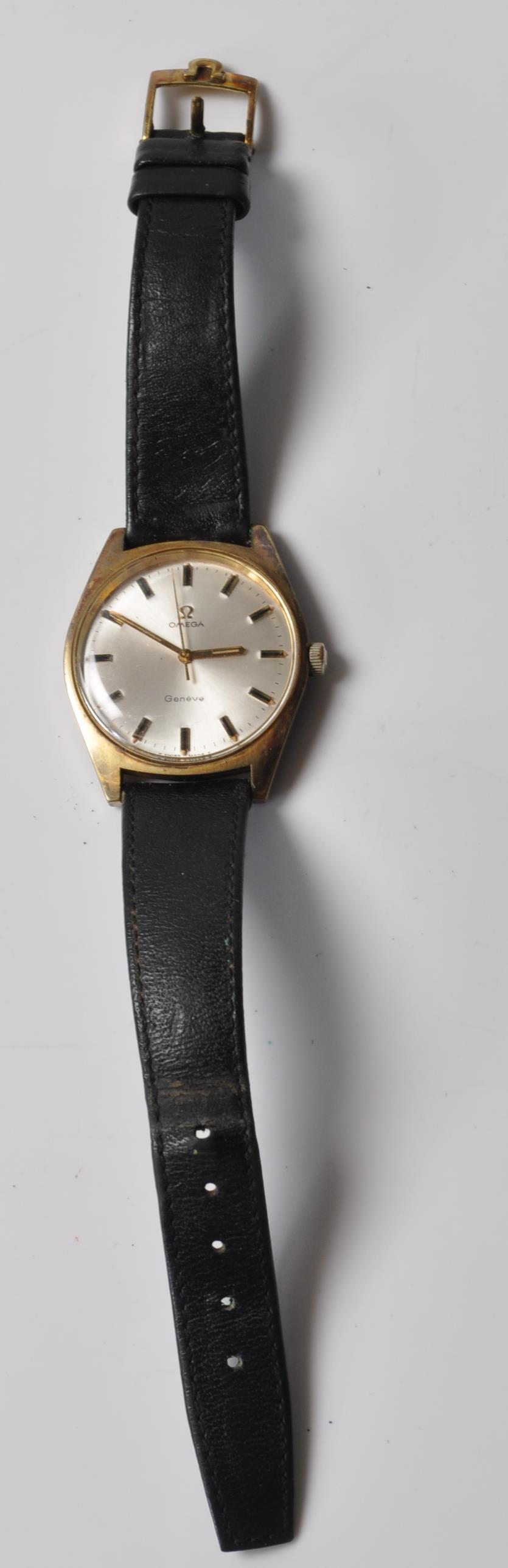 VINTAGE 20TH CENTURY OMEGA GENEVE WRISTWATCH.